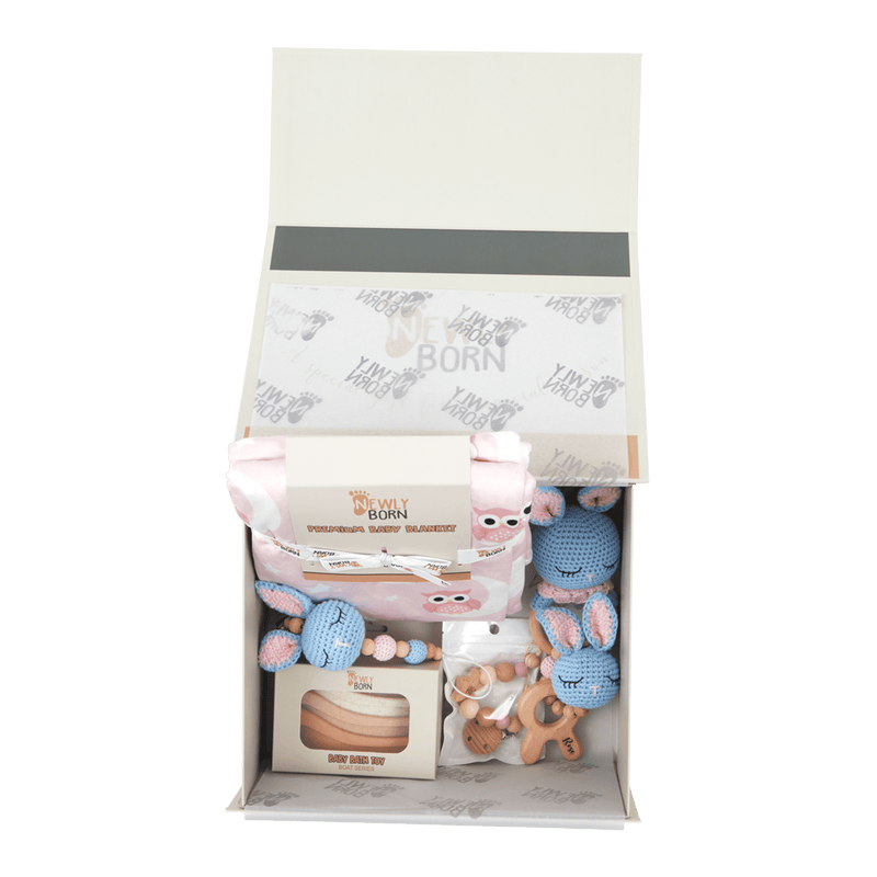 Newly Born Luxury Gift Box baby shower girls bundle