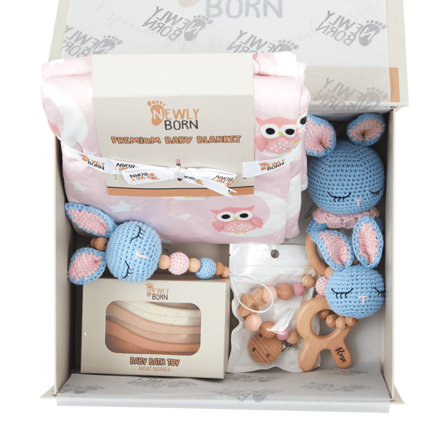 Newly Born Luxury Gift Box for baby girl