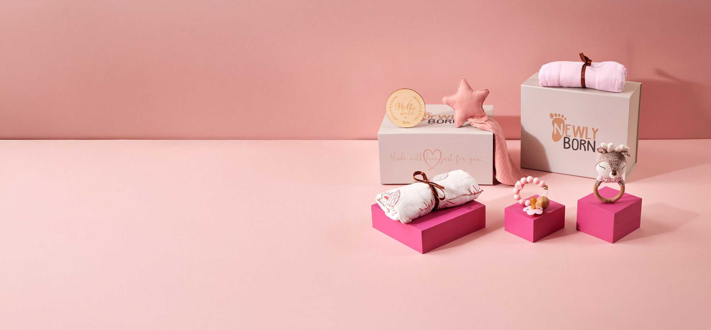 Newly Born Luxury Gift Box professional photography baby gifts