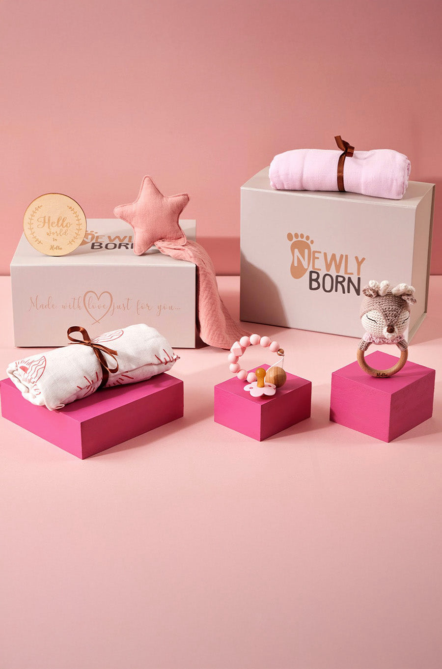 Newly Born Luxury Gift Box personalised baby gifts