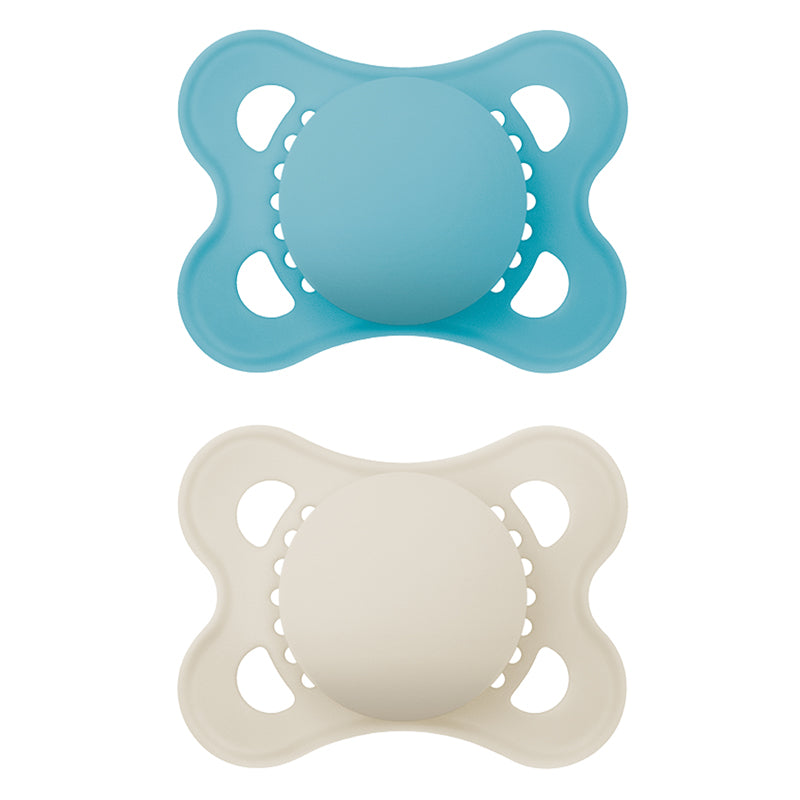 MAM Original Soothers 0–6 Months – 2 Pack | Orthodontic Comfort with SkinSoft® Teat