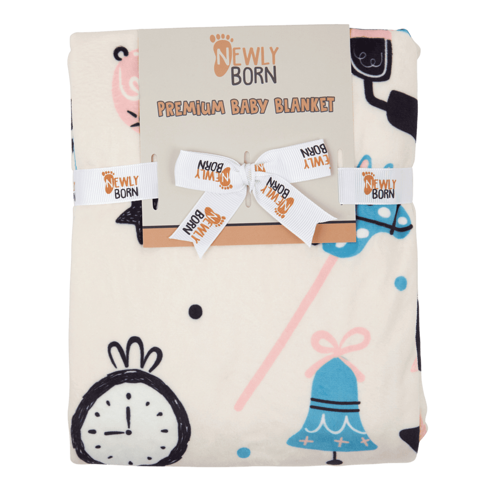 Snuggle Super Soft Baby Blanket | Pink Mouse