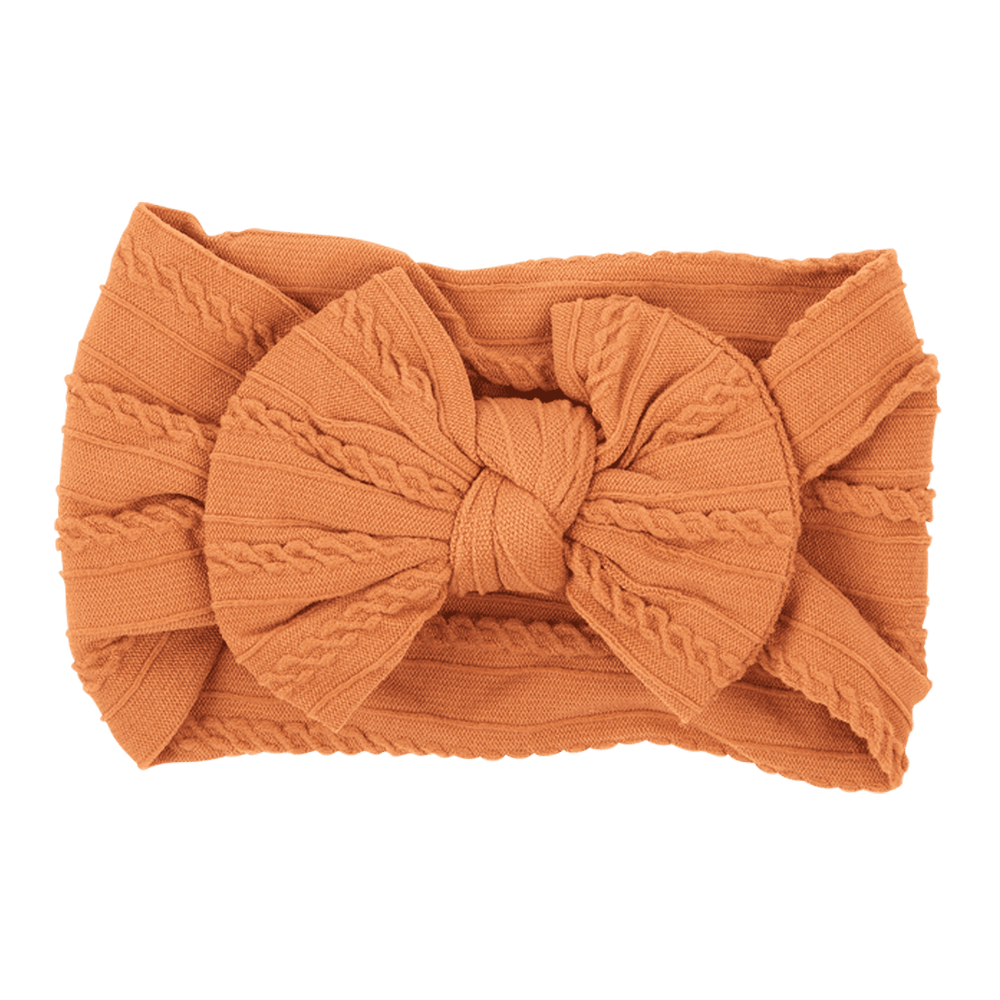 Adorable Cotton Baby Headband | Orange