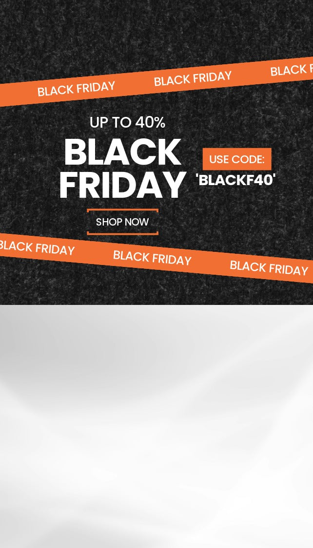 Black Friday sale banner with text and promotional code on a black background Newly Born
